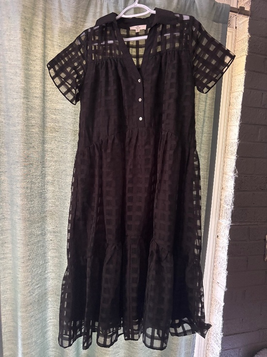 entro Dresses & Skirts - Small Black Boutique Midi Dress
